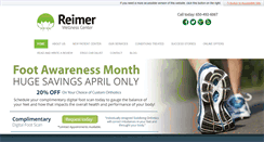 Desktop Screenshot of drreimer.com